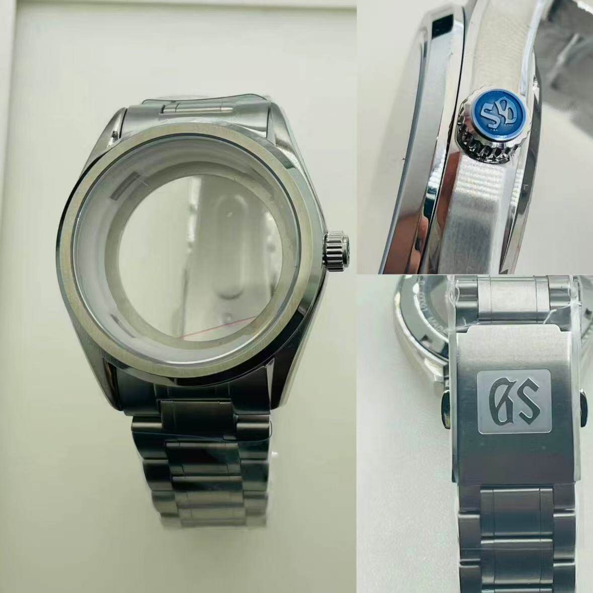 NH35 Case 39.5mm GS Dial 33.5mm Sapphire Watch Accessories for NH35/36 Movements