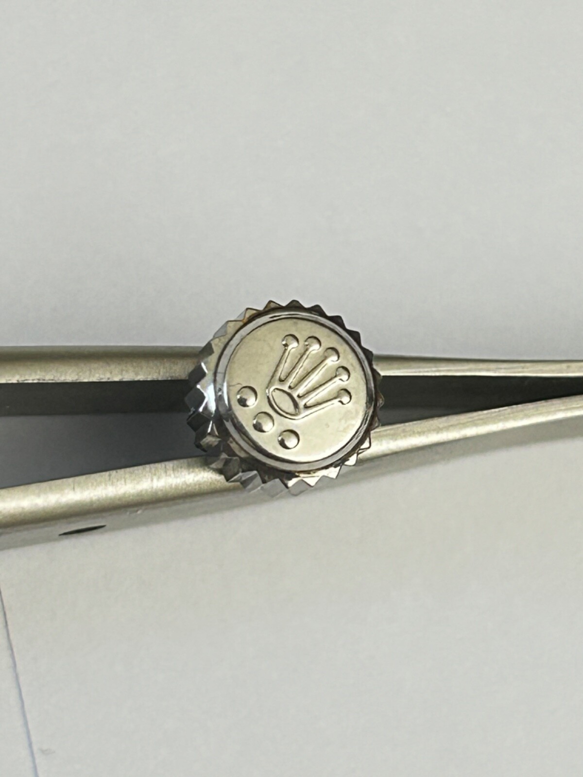Genuine Rolex Crown 8mm., 24 803- 0 , Stainless Steel new condition
