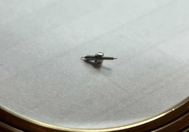One Balance Staff for ETA Size 10 1/2 Cal. 1080-1081 Watch Part New