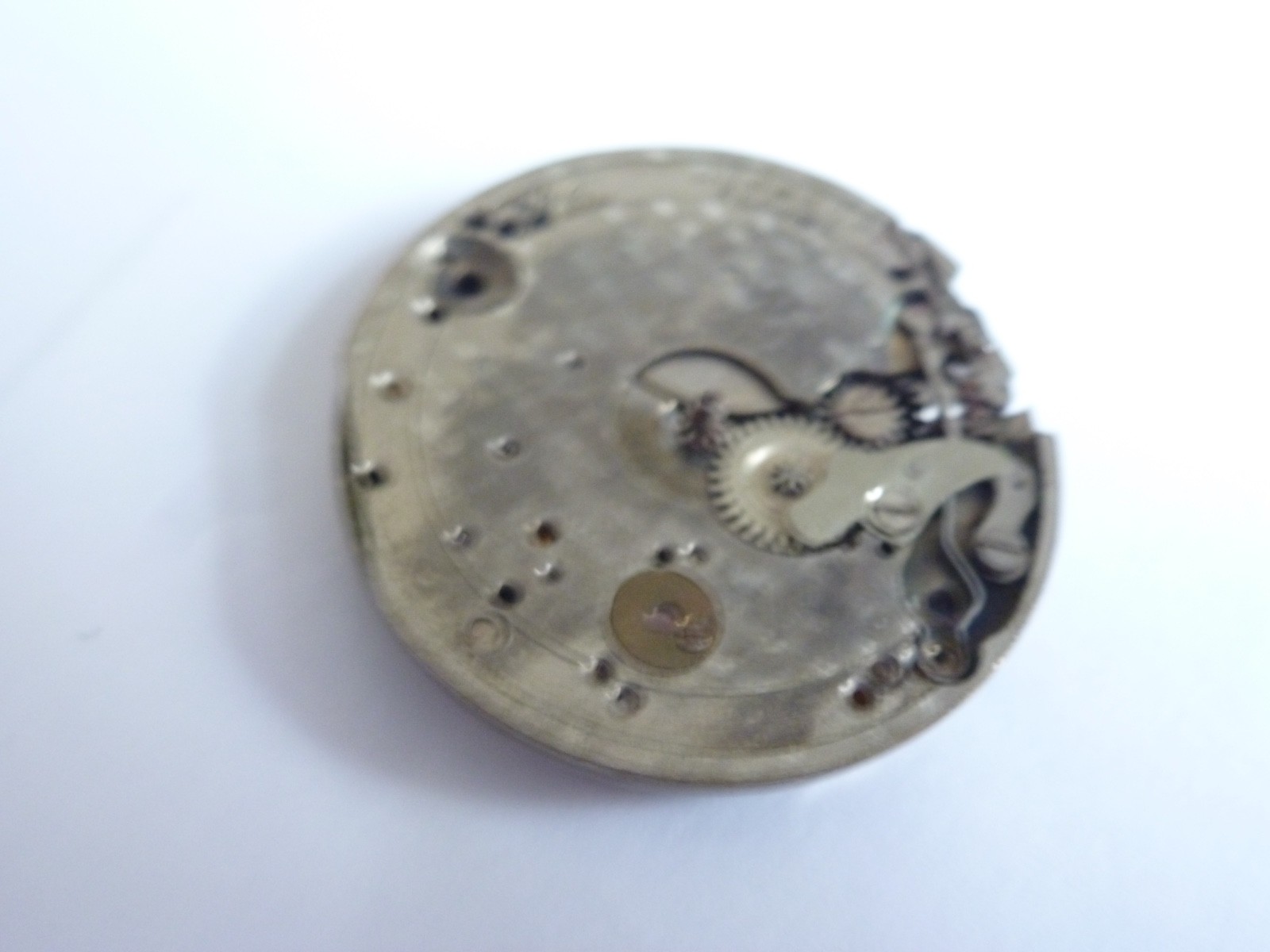 25mm Rolex Patent Manual Wind Movement PARTS defect not work balance missed
