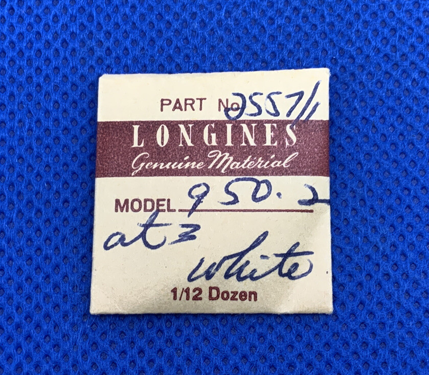 Longines 950 Part 2557/1 Date Indicator. (at 3) Sealed. New Old Stock. 43-46 L