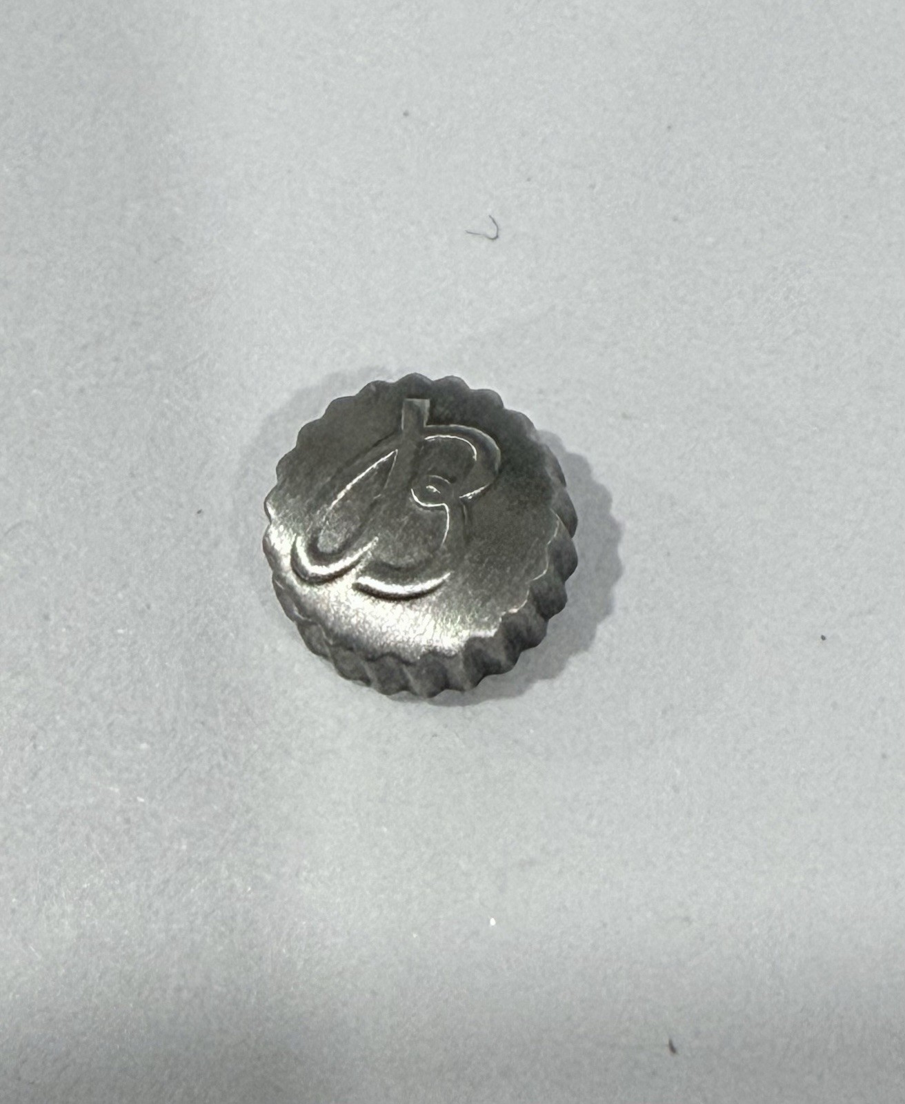 Original Breitling Titanium Navitimer Crown 6.6mm X 3mm Tap 6