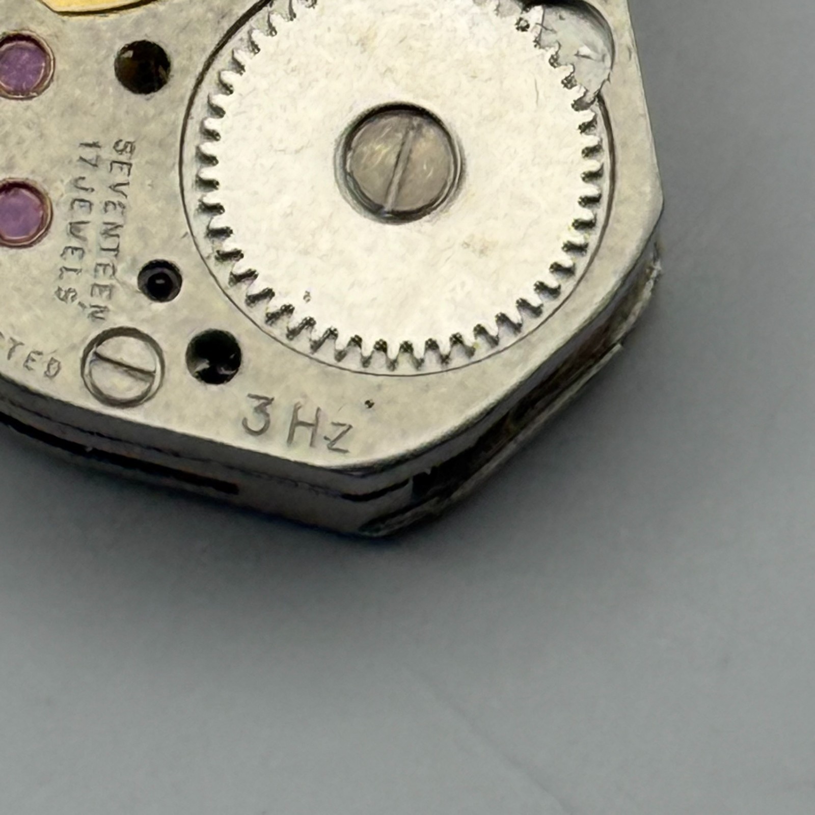 BFG 927 Watch Movement Grovana 17 Jewels Swiss Manual Wind Parts Repair 15.2mm