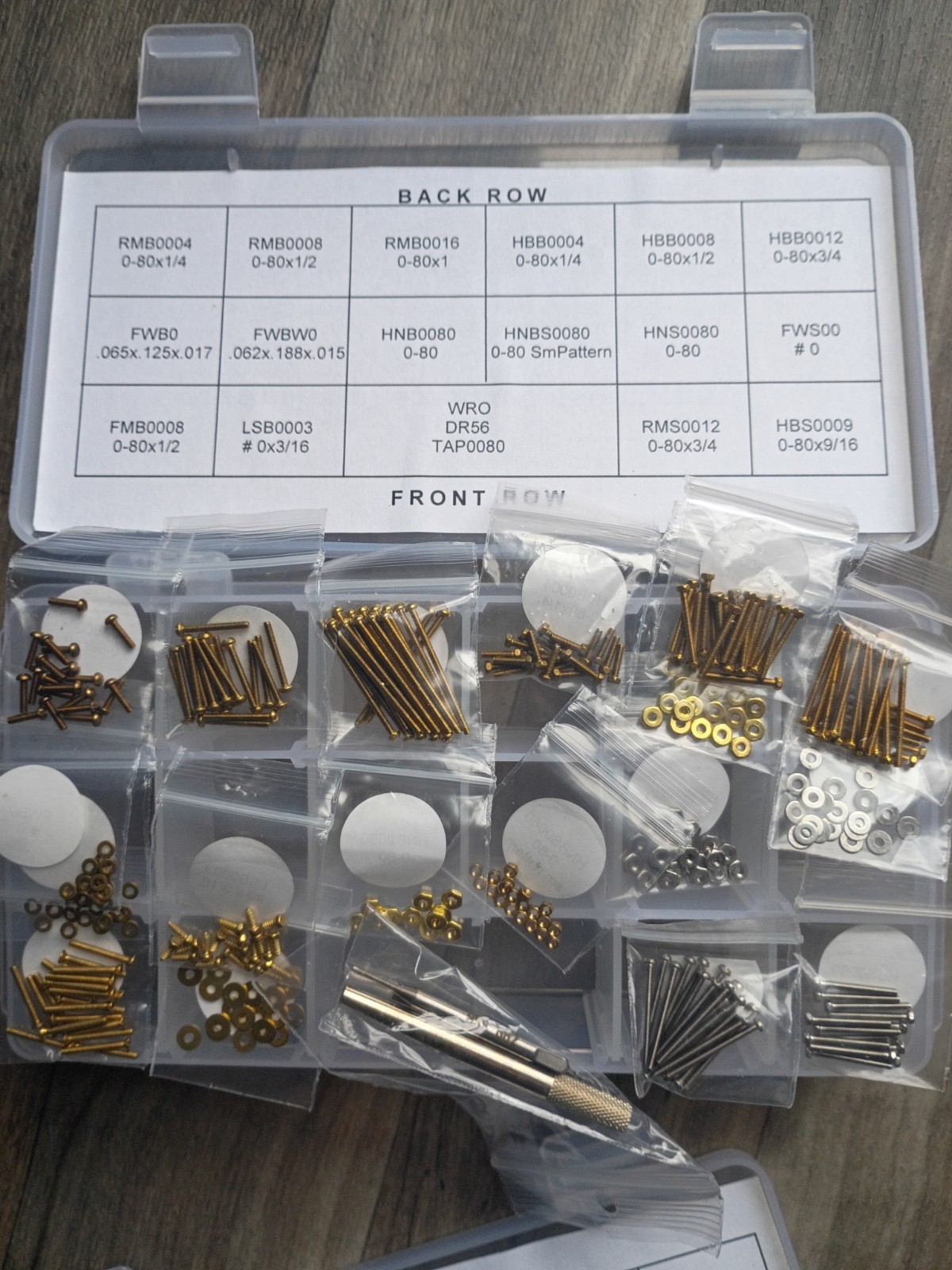 Jewelry Fastener Assortment Micro Starter Kit Cold Connection Watch Repair DIY