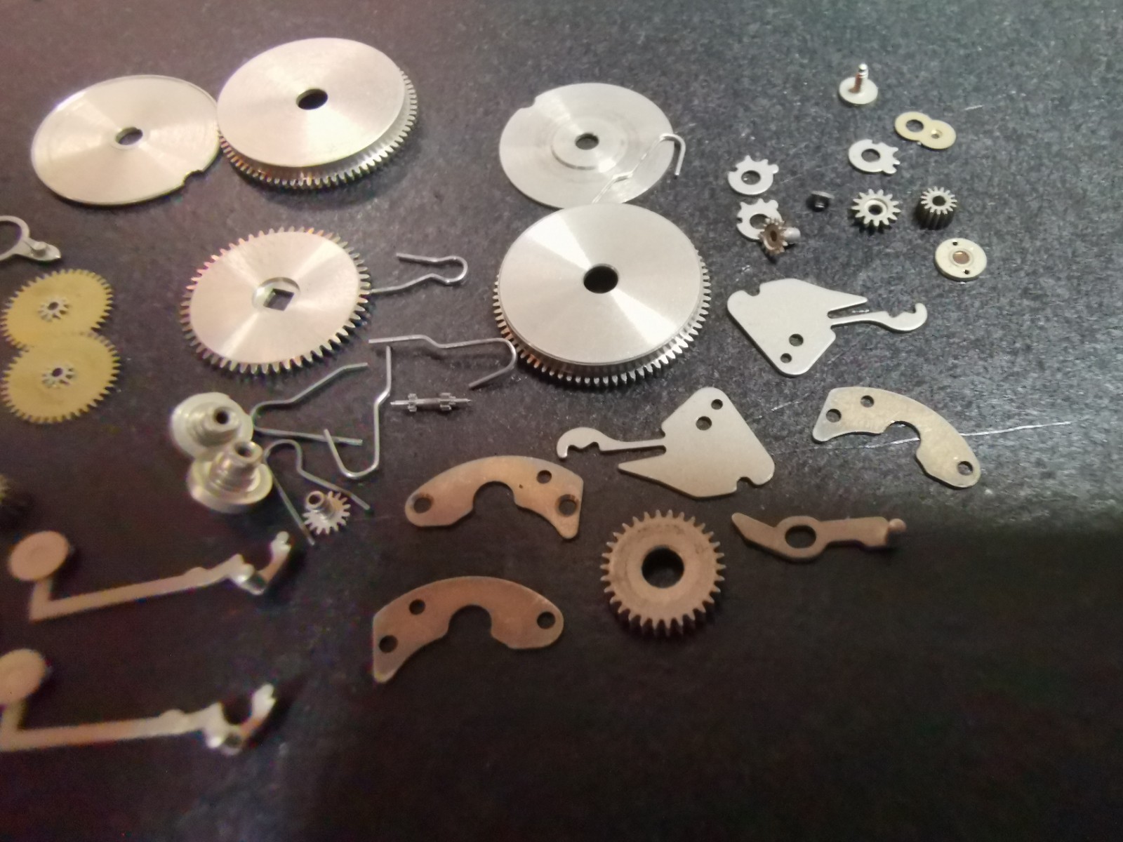 Vintage ETA CAL 1168 Watch Old New Parts.