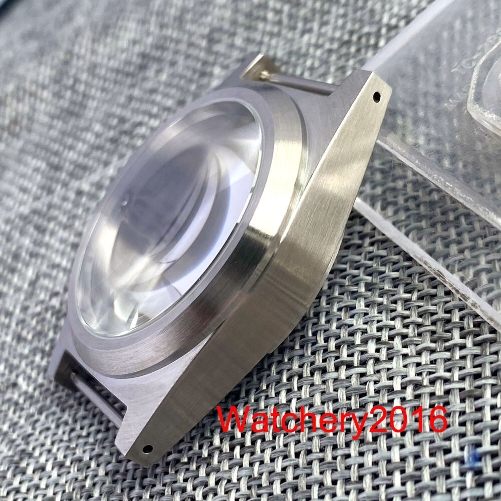 38mm AR Domed Sapphire Glass 200M Waterproof fit NH35 ETA 2824 Diving Watch Case
