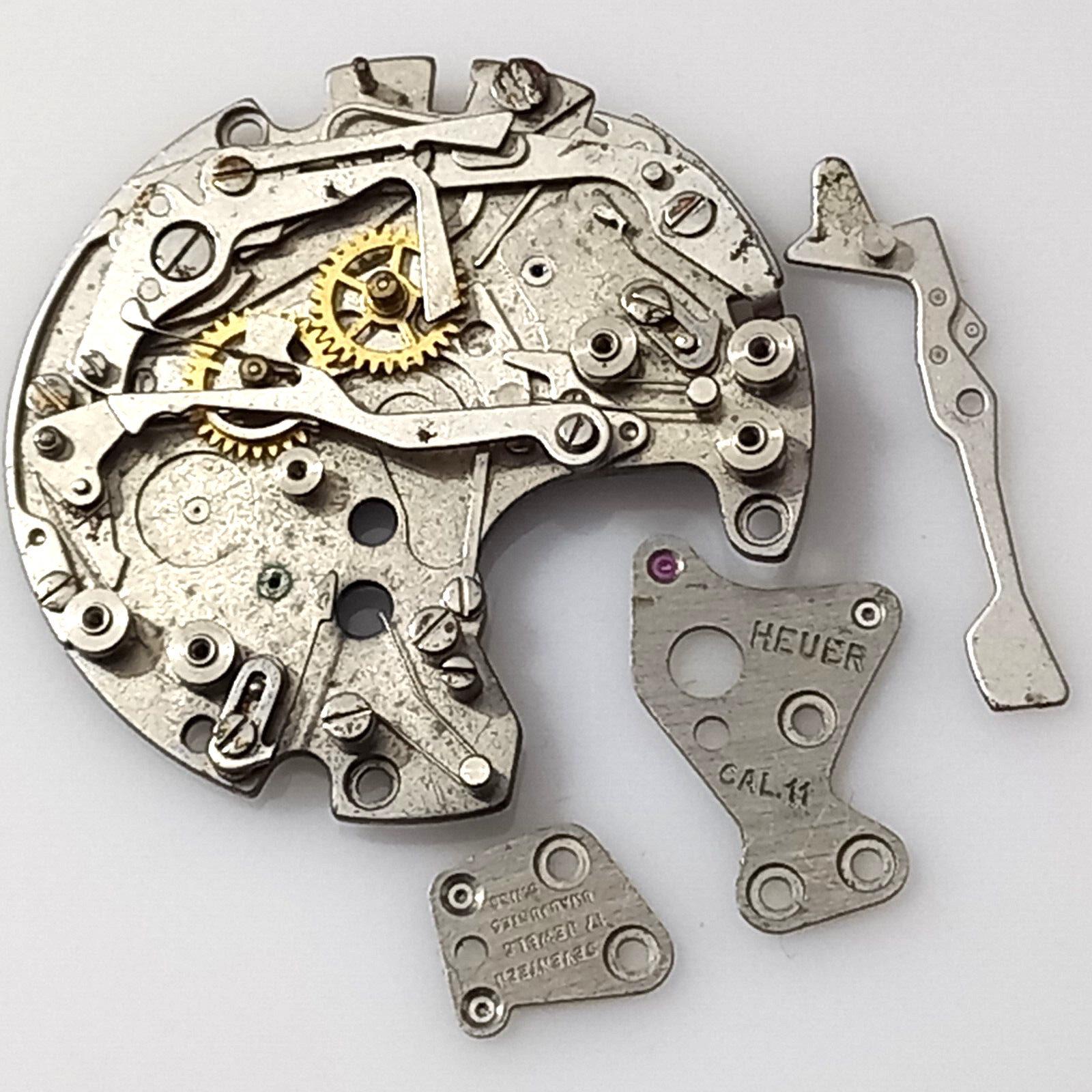 FOR PARTS HEUER CAL 11 & FOR CAL 12 VALJOUX 7740 BREITLING HAMILTON BULOVA BUREN