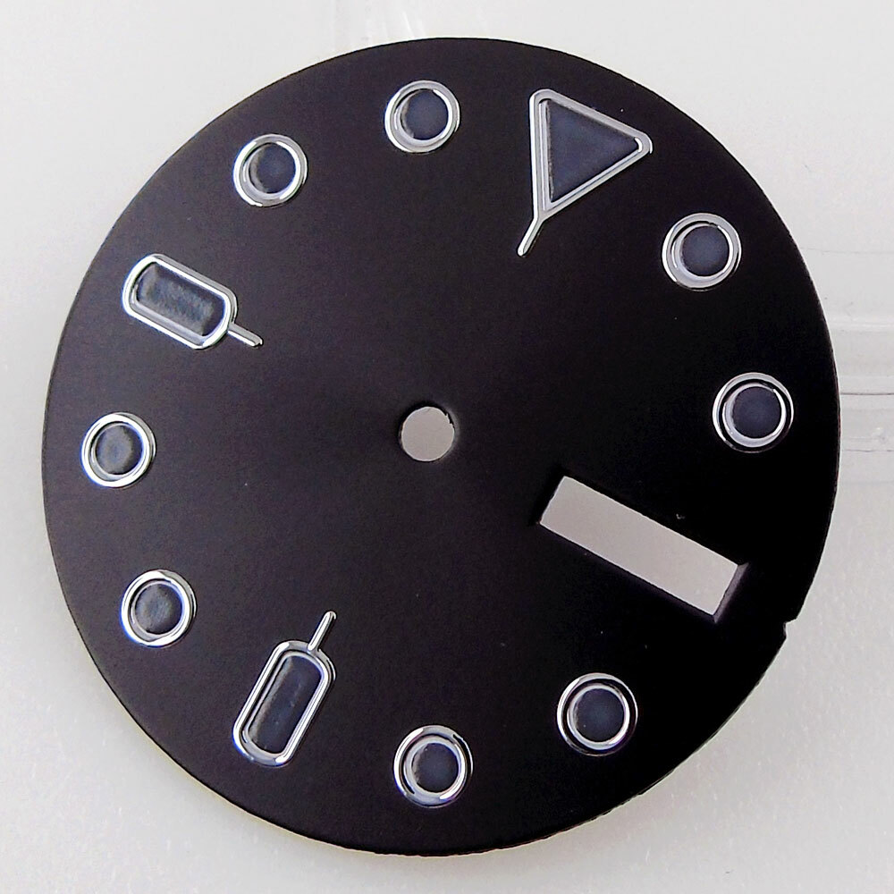 28.5mm Fit NH36 NH36A Watch Dial Watch Face Week/Date Fit 3 or 3.8 Crown