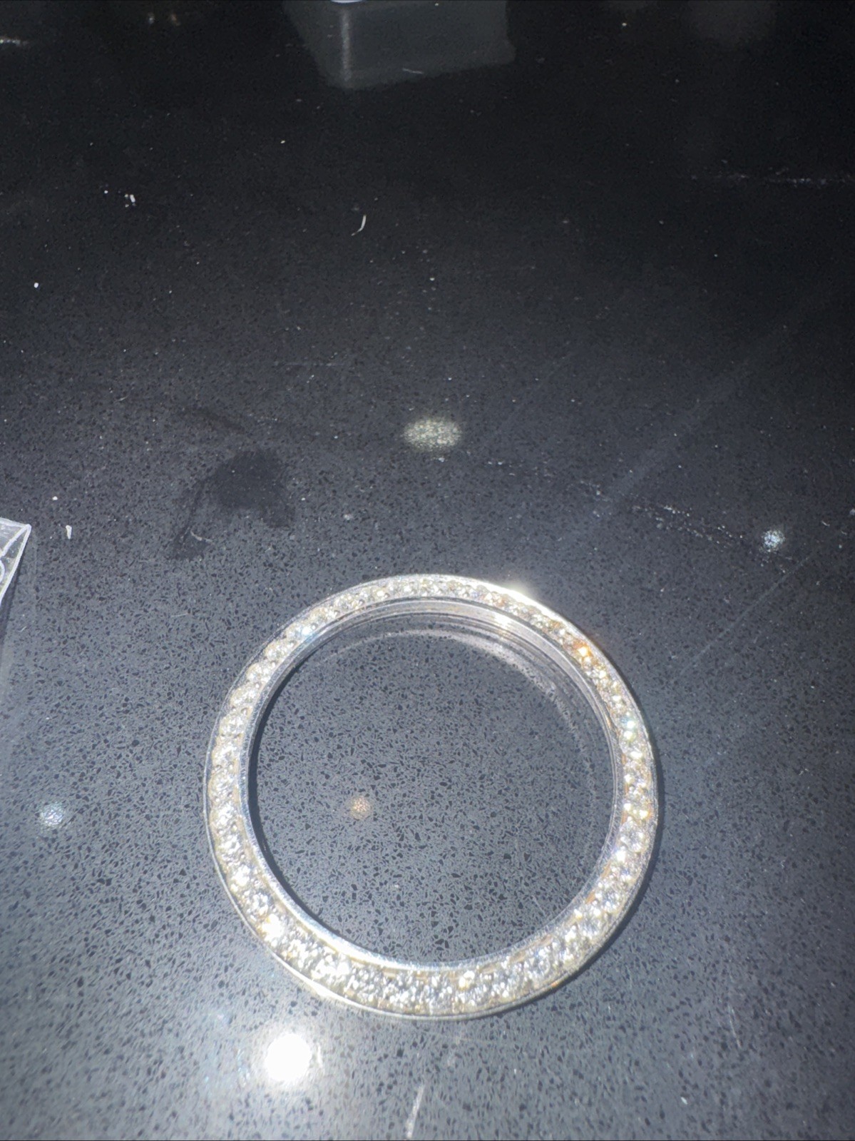 3CT NATURAL DIAMOND BEZEL 18KW FOR ROLEX DAY DATE 2 41MM 218239, 218349, 218399