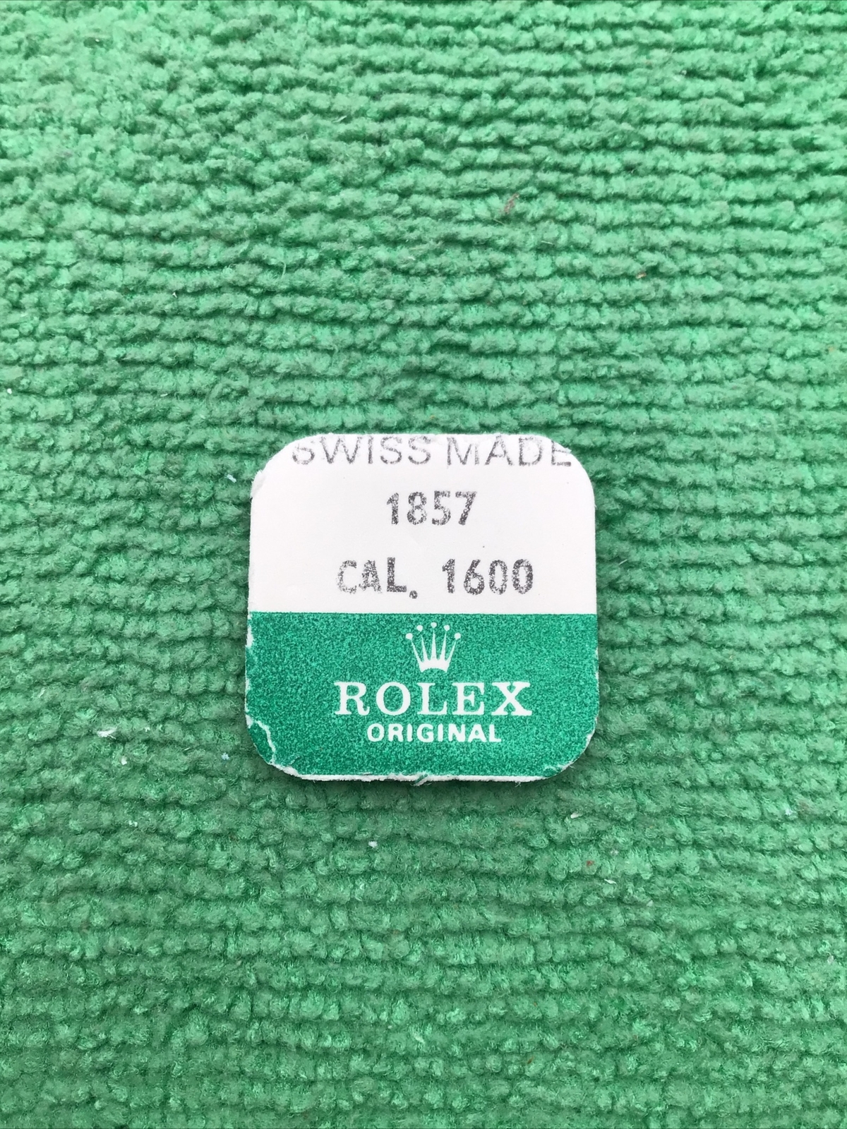 Rolex Cal. 1600 1857 Minute Wheel Genuine Watch Part, NOS