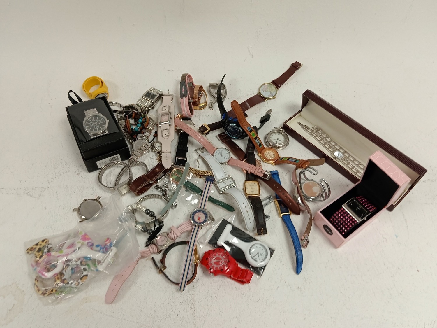 Mixed Lot of Watches and Accessories Untested Various Brands And Styles Job Lot