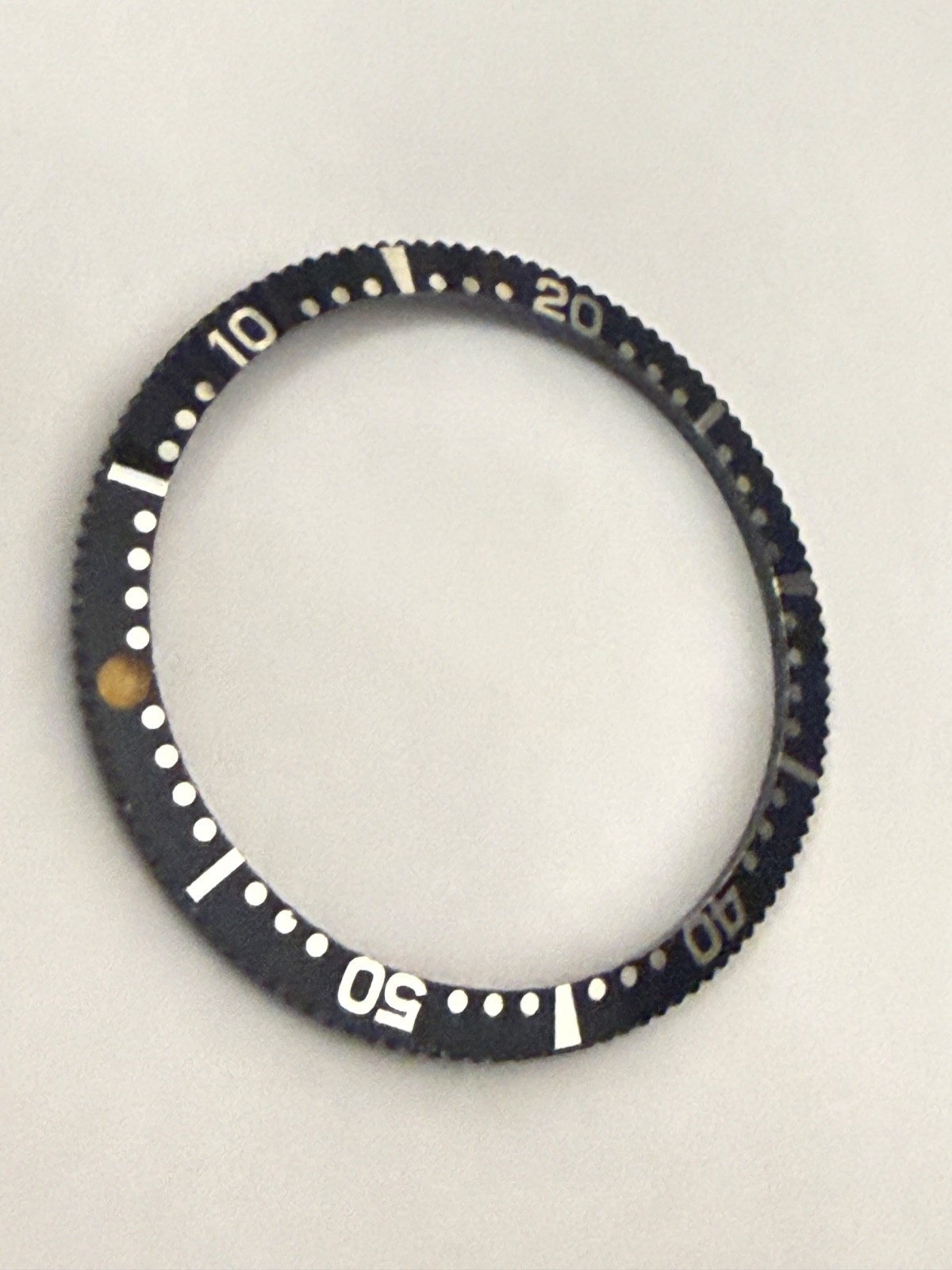 NOS Bezel Breitling Chrono-Matic Ref. 2112 Chronograph 38mm watch original black