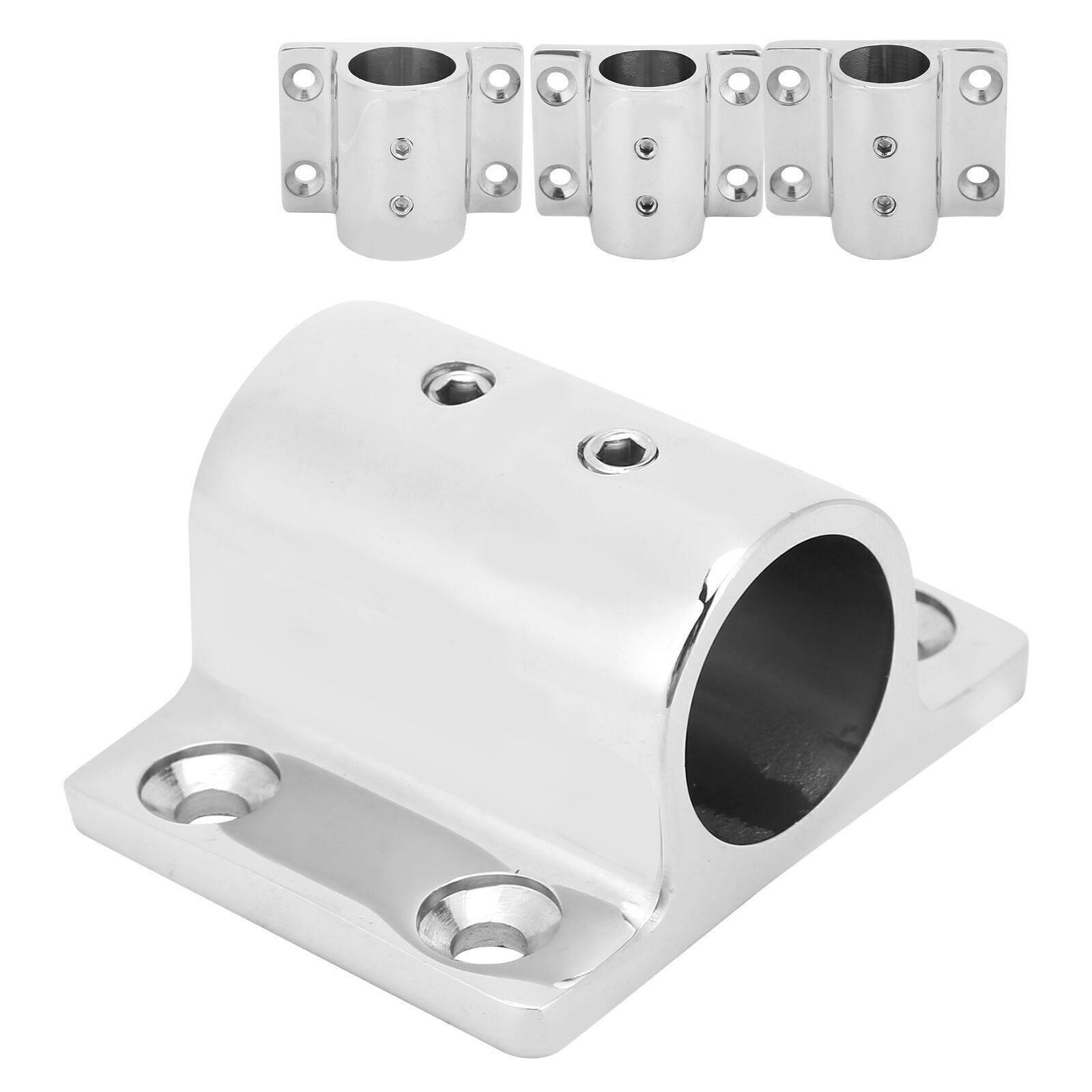 Marine Pipe Rectangular Base Stainless Steel Boat Tube Square Base Boat Hardware