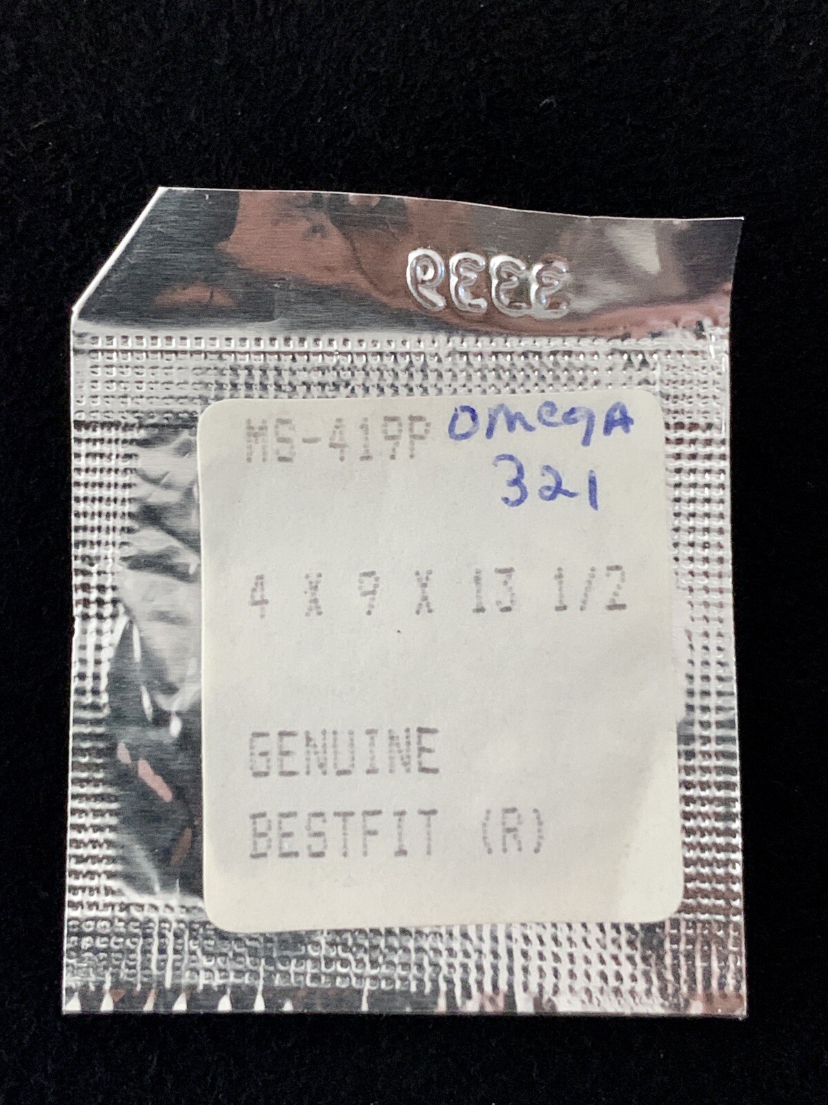 (1) One New Genuine Omega Mainspring Part # 1208 from Watchmaker’s Parts Stock