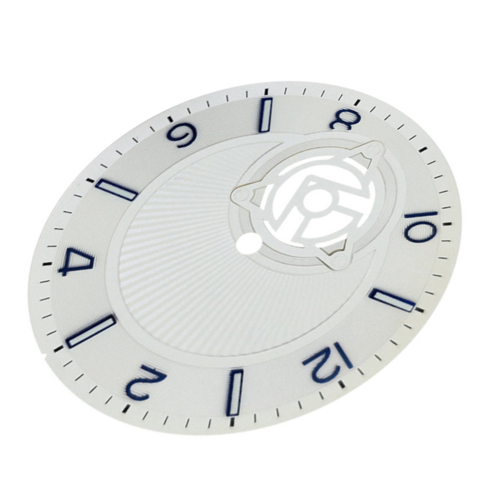 36.5mm Replacement Watch Dial With Green Luminous Part For NH38 Movement D