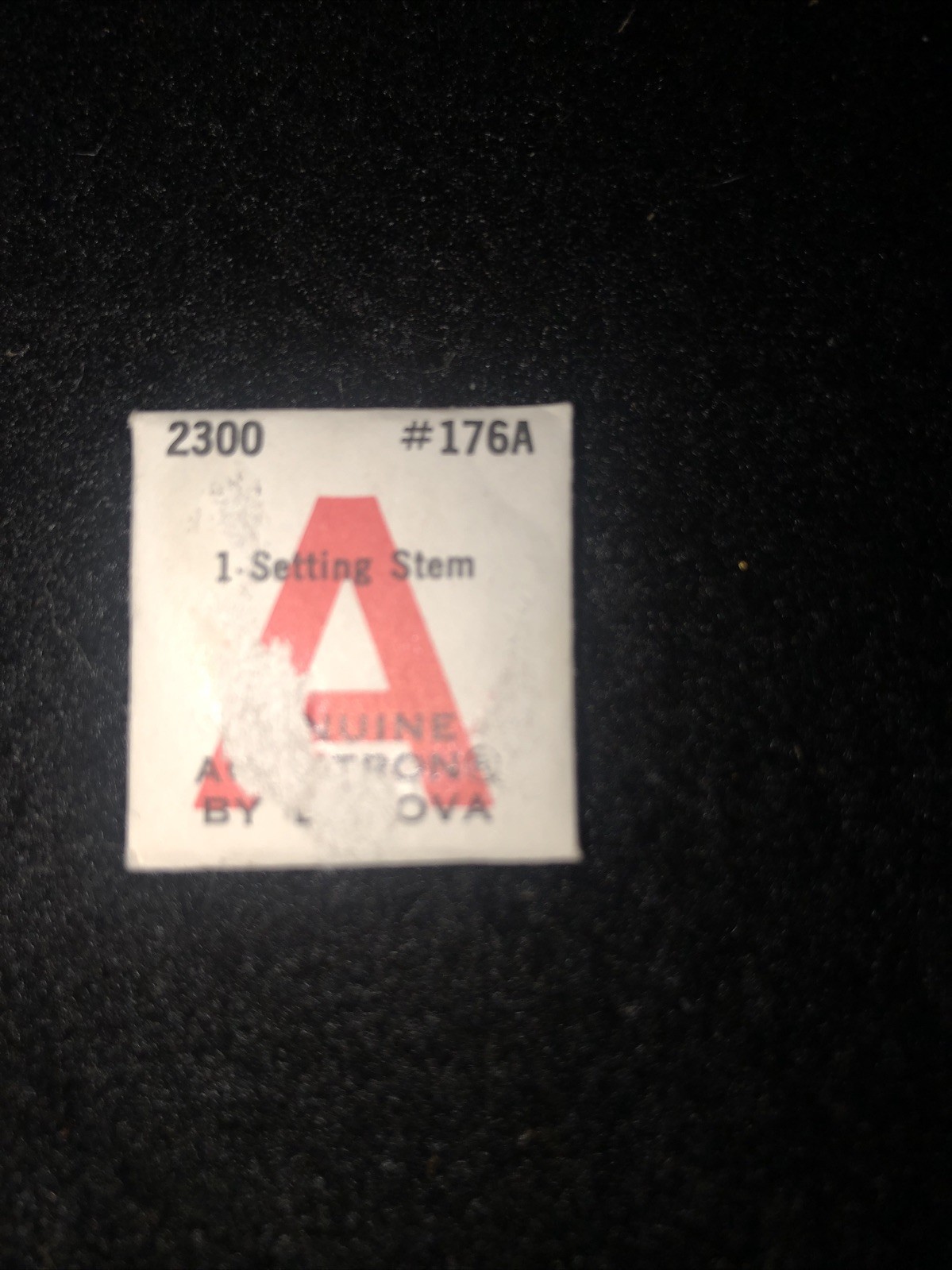 Accutron #176A Cal 2300 Setting Stem NOS