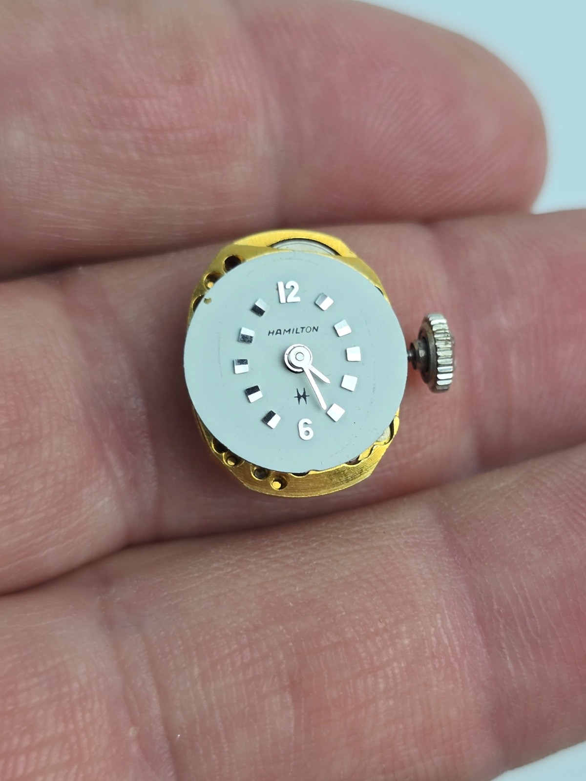 Vintage Hamilton 780 Women’s Wind-Up Movement 17j Runs Good Keeps Time 16.5mm