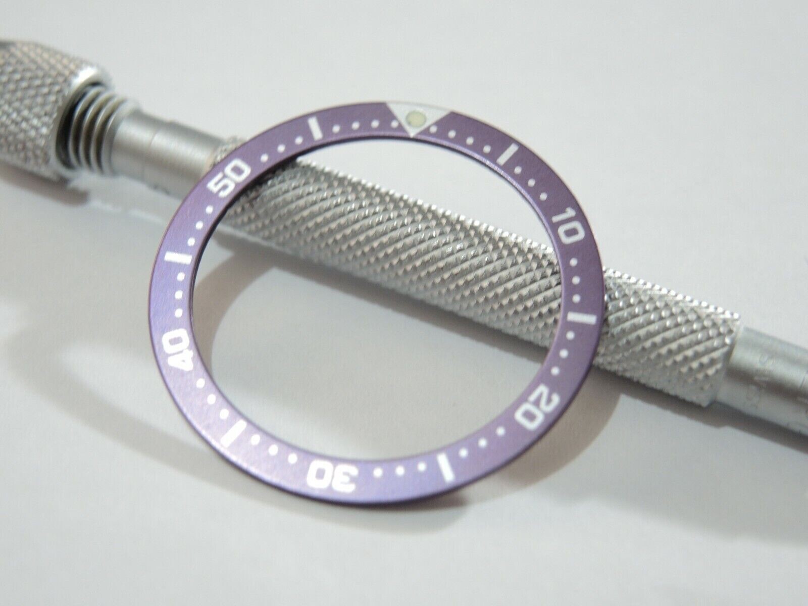 NEW PURPLE BEZEL INSERT 33.5MM MEDIUM DIVERS SKX013 (7S26-0030) /4205-0150 WATCH