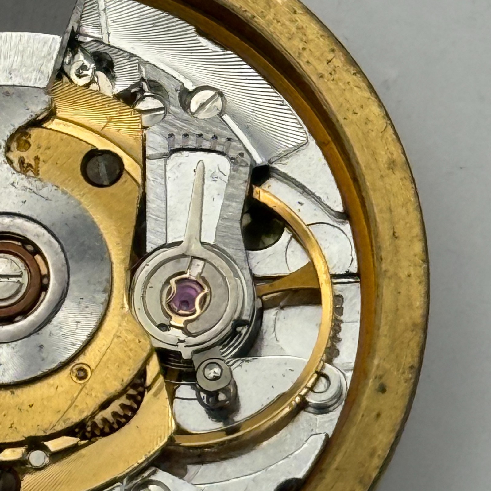 MSR S76/28 Watch Movement Garrard Date 21 Jewels Automatic Vintage Parts 30.4mm