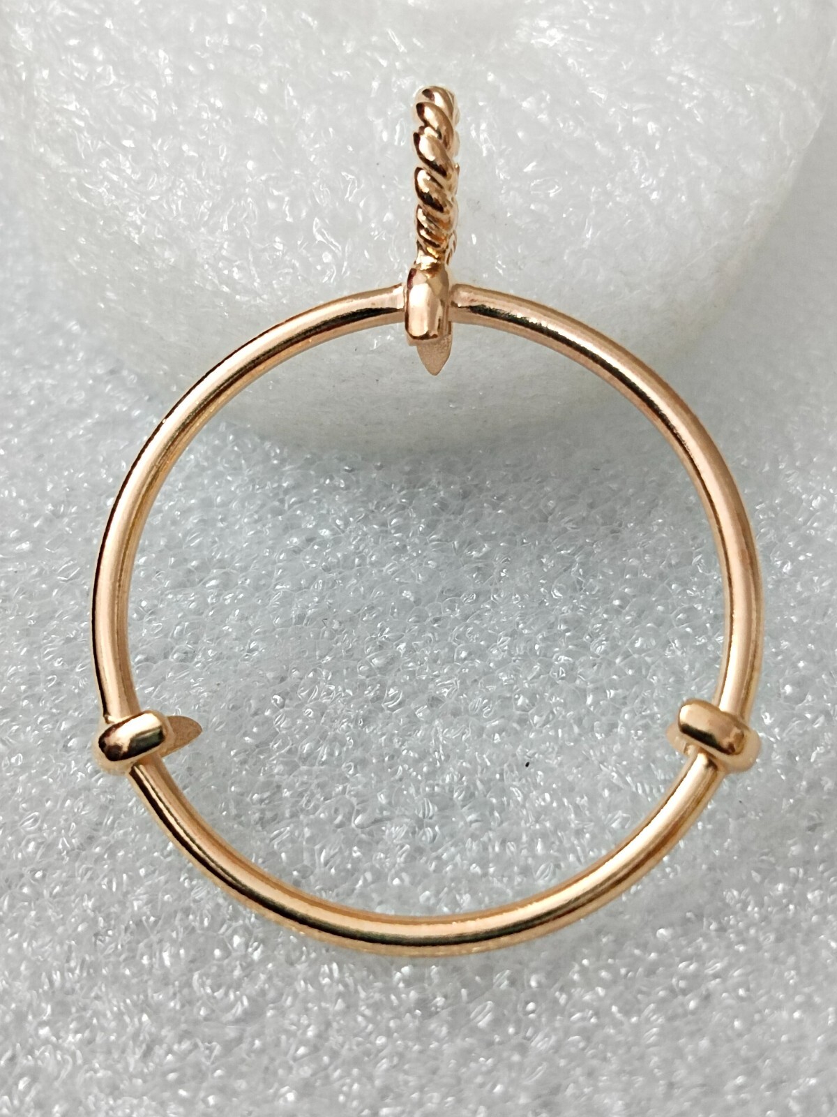 925 Sterling Silver Round Pendant setting prong Blank Bezel Handmade Coin bezel