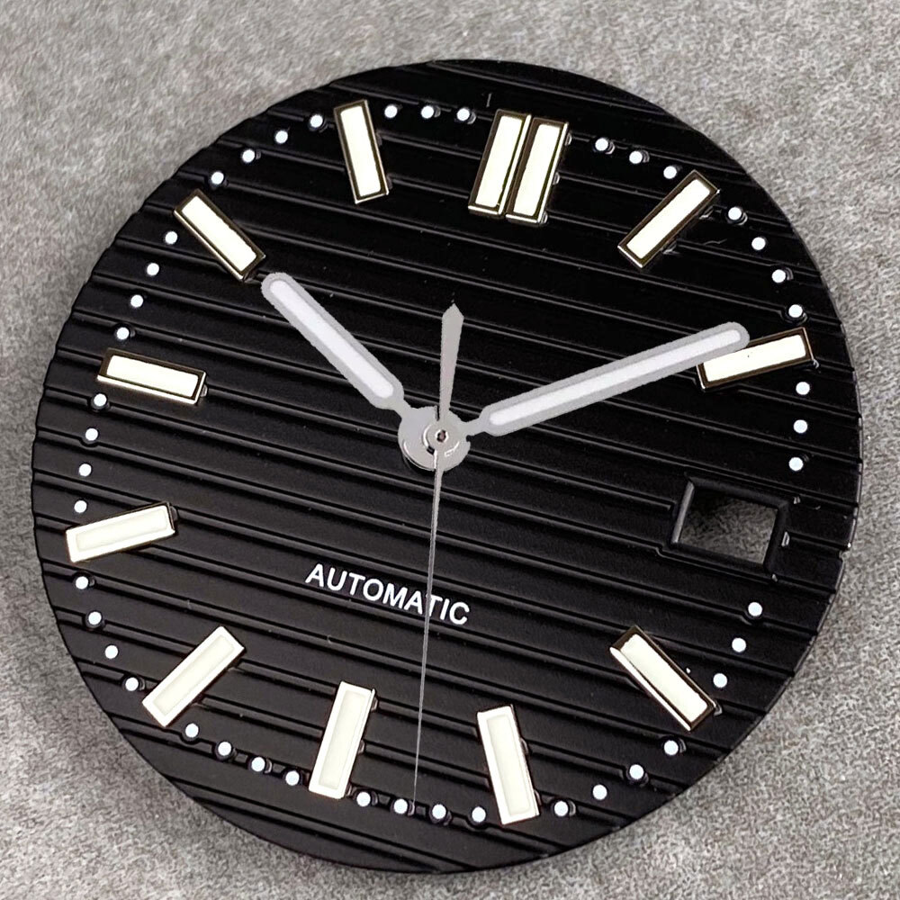 29.2mm Fit Seiko NH35A NH36A Sterile Black Gray Blue dial Movement mens watch