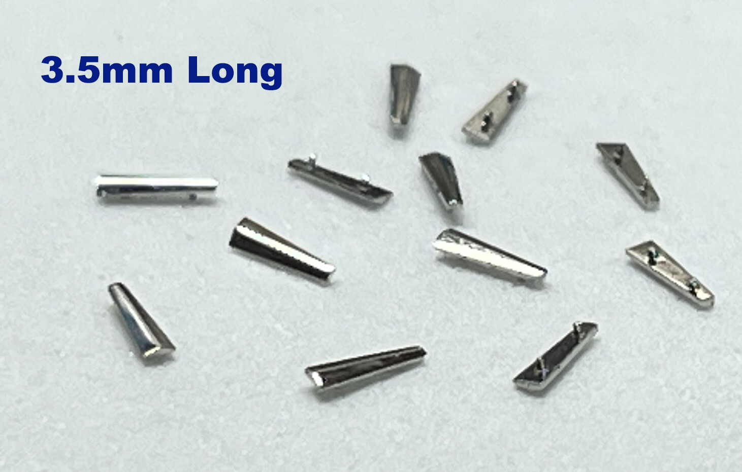 Watch SILVER NICKEL PLATED Dial Hour Markers 12 Indices Indexes Numerals Bars