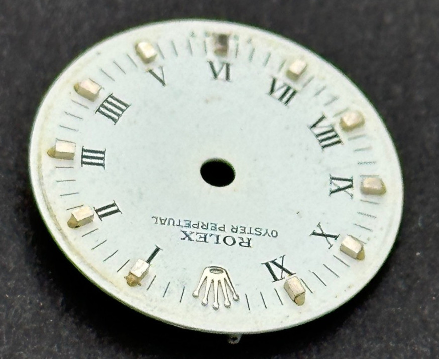 Vintage Rolex Ladies Oyster Perpetual Watch Dial For 24mm No Date