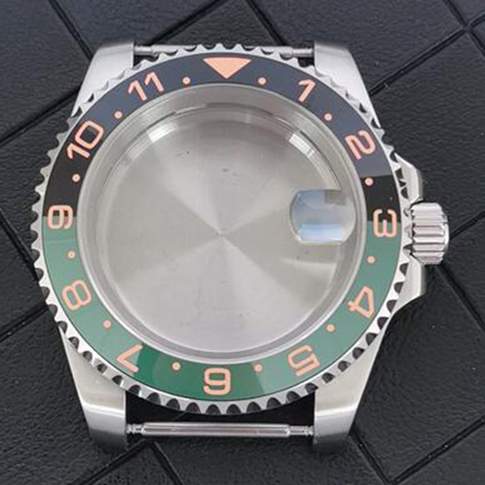 40MM Stainless Steel Case Sapphire Glass Watch Case for NH34 Automatic Movement