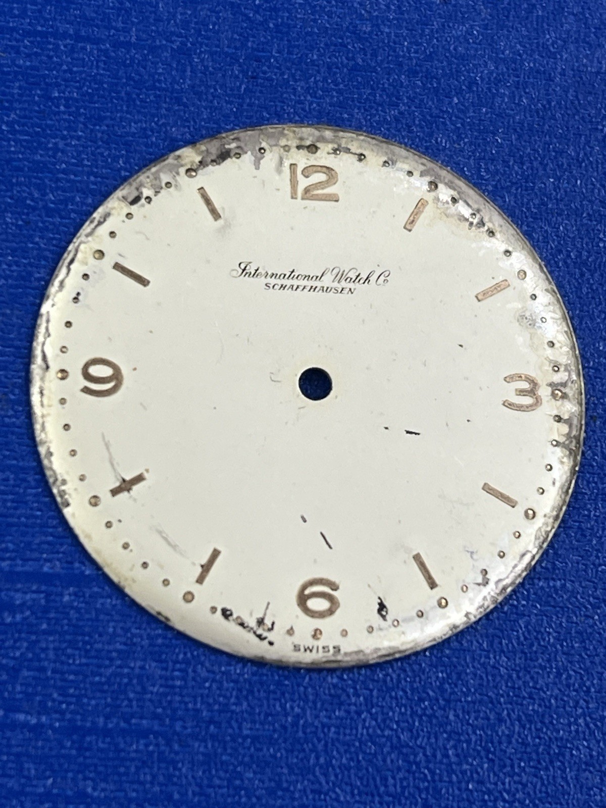 IWC Schaffhausen CAL C89 PART White DIAL – IWC C 89 USED – broken legs