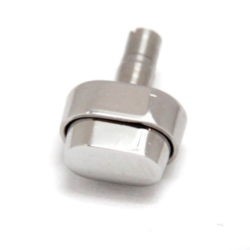 GENUINE CORUM Rounded Rectangular Push Button 4.4mm Width x 7mm Length S/S