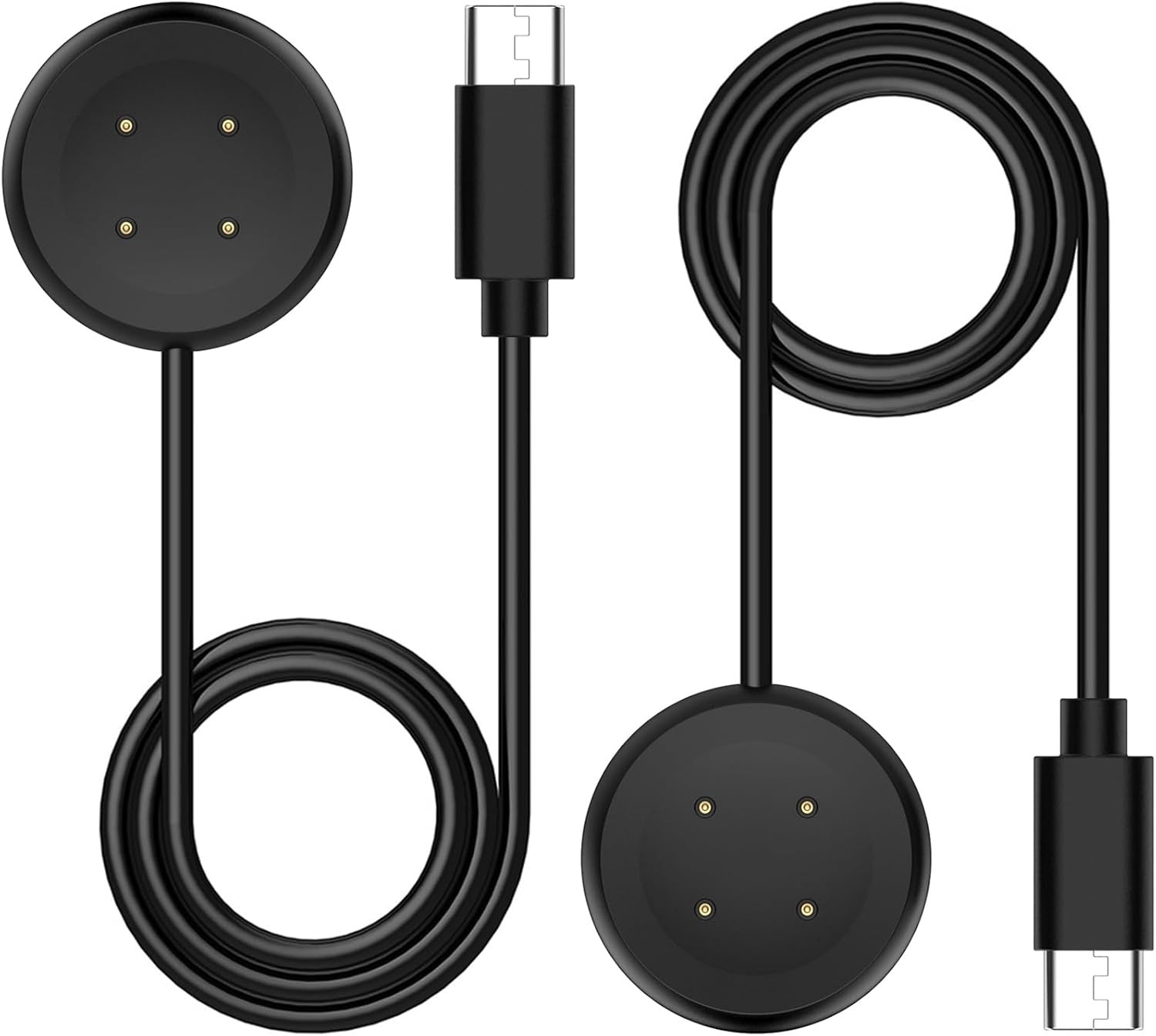 [2-Pack] Charger Compatible for Google Pixel Watch 2/Pixel Watch 3/Fitbit Ace LT