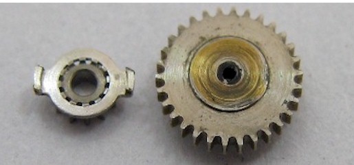 Rolex Watch Movement 1030 1040 1065 … reversing wheel 7018 + 7017