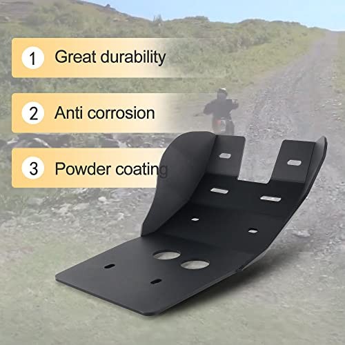 Motorcycle Skid Bash Plate, Fit for DR200 1996-2015 2016 2017 2018 2019 2020