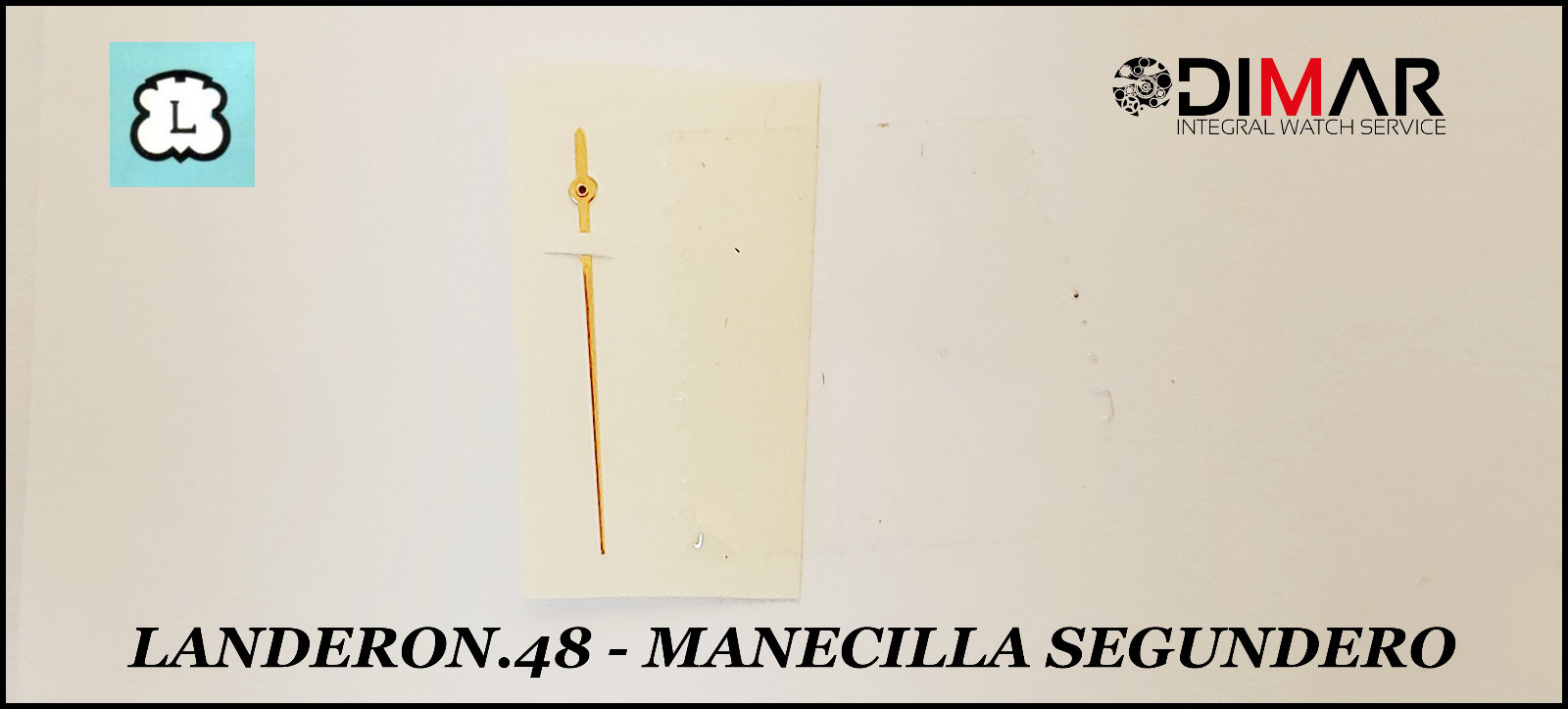 Hands Set/Lancette (Second Hand) Landeron.48
