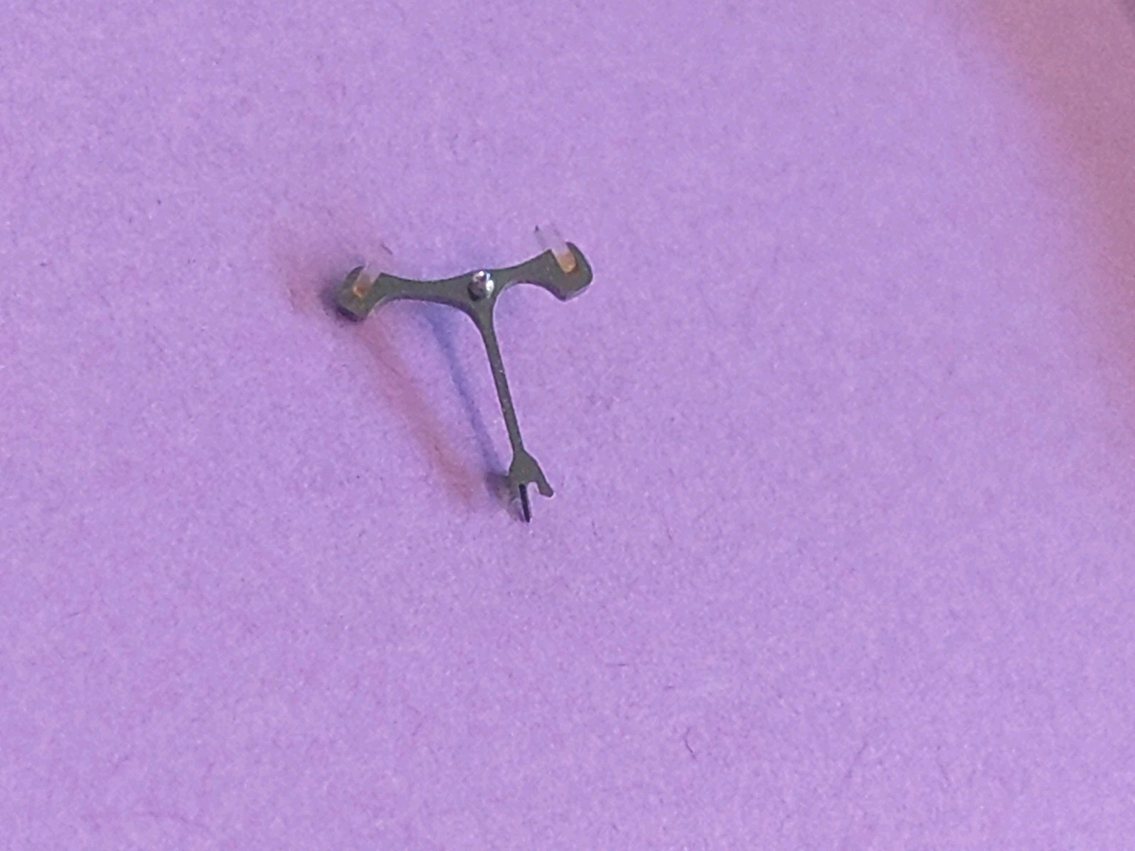 Genuine Elgin Cal. #376,16s, 21 Jewel Pallet Fork. Cat. #3PF4A. No Corrosion.
