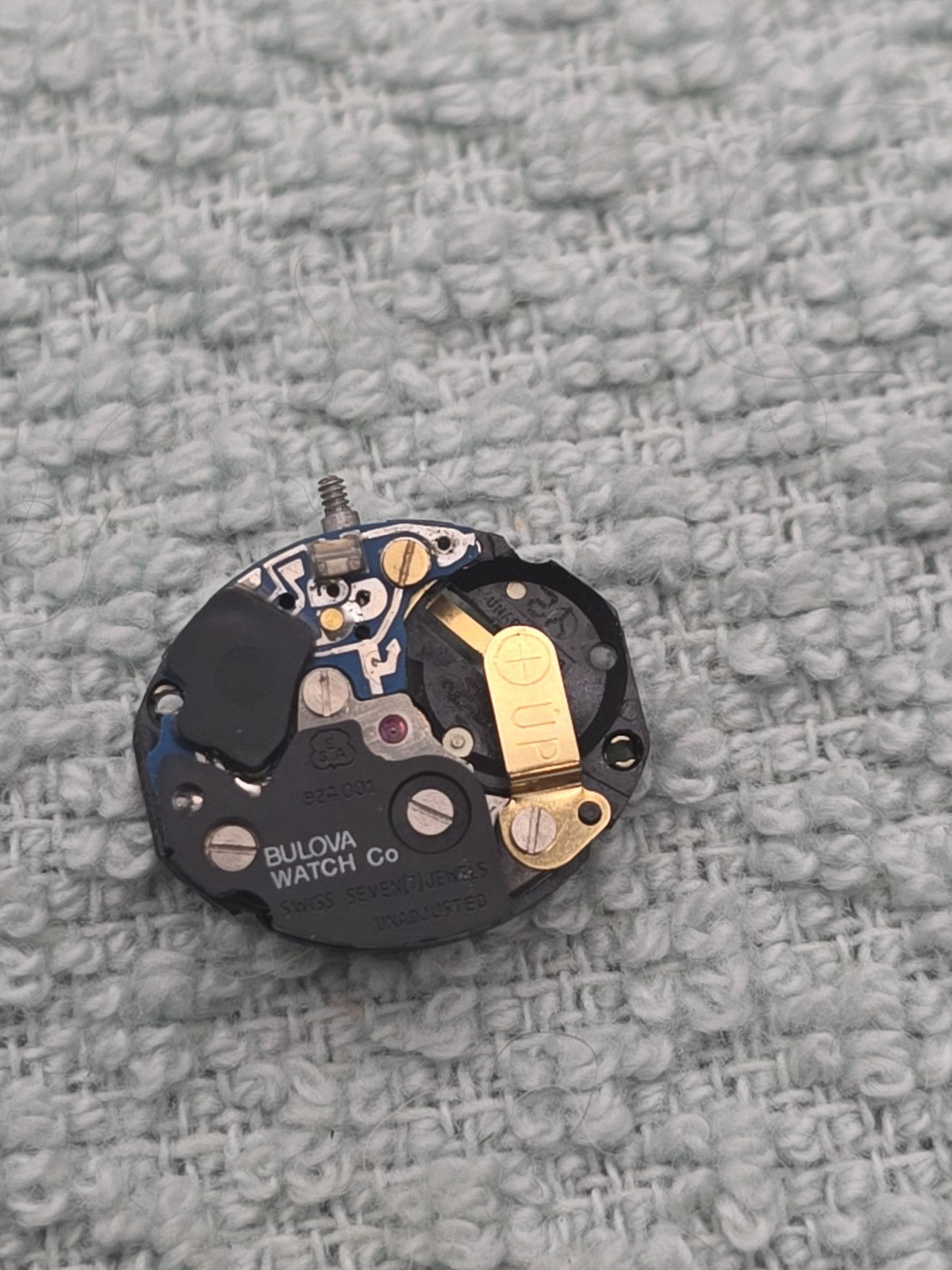 Bulova 924.001 Quartz Watch Movement