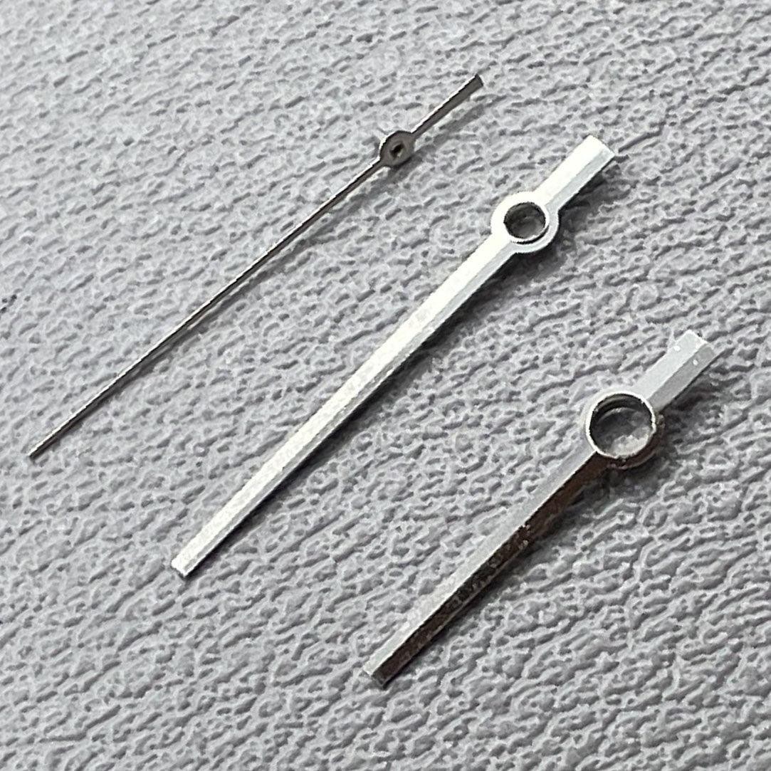 2 Pack Modified Dayjust High Canon Silver Hands for Miyota 8285 Movement