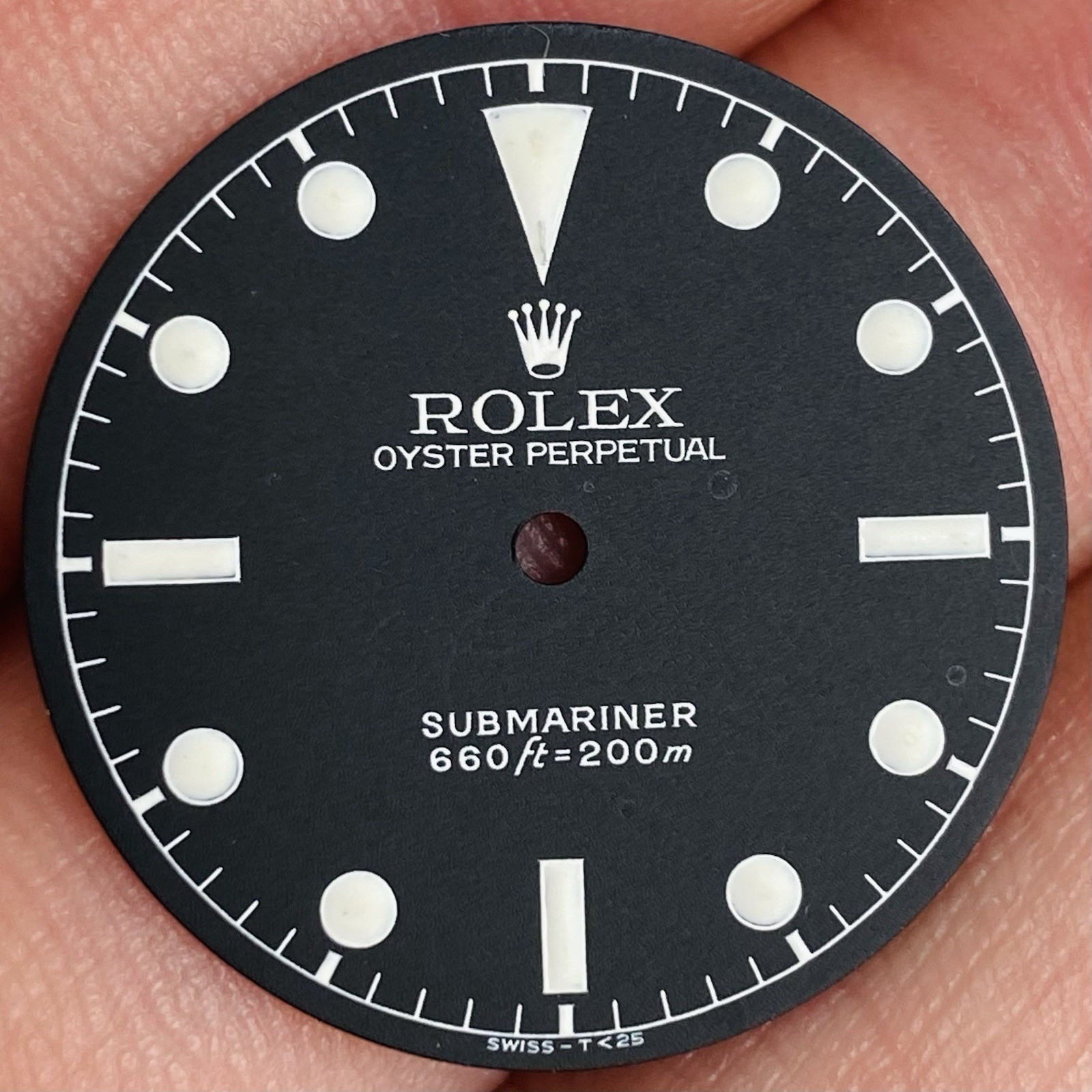 Rolex Service Dial For Submariner No Date Model Ref 5510 & 5512