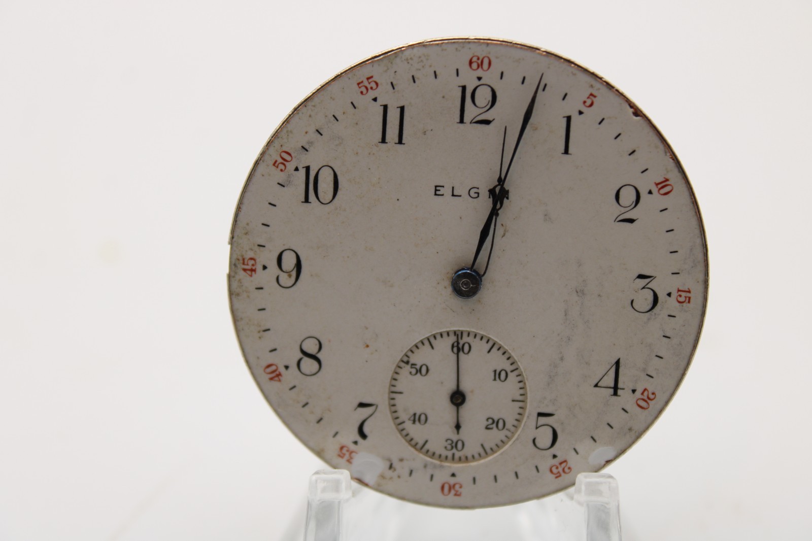 1911 ELGIN POCKET WATCH MOVEMENT 15705231 GRADE 312 16s 15j (KF)