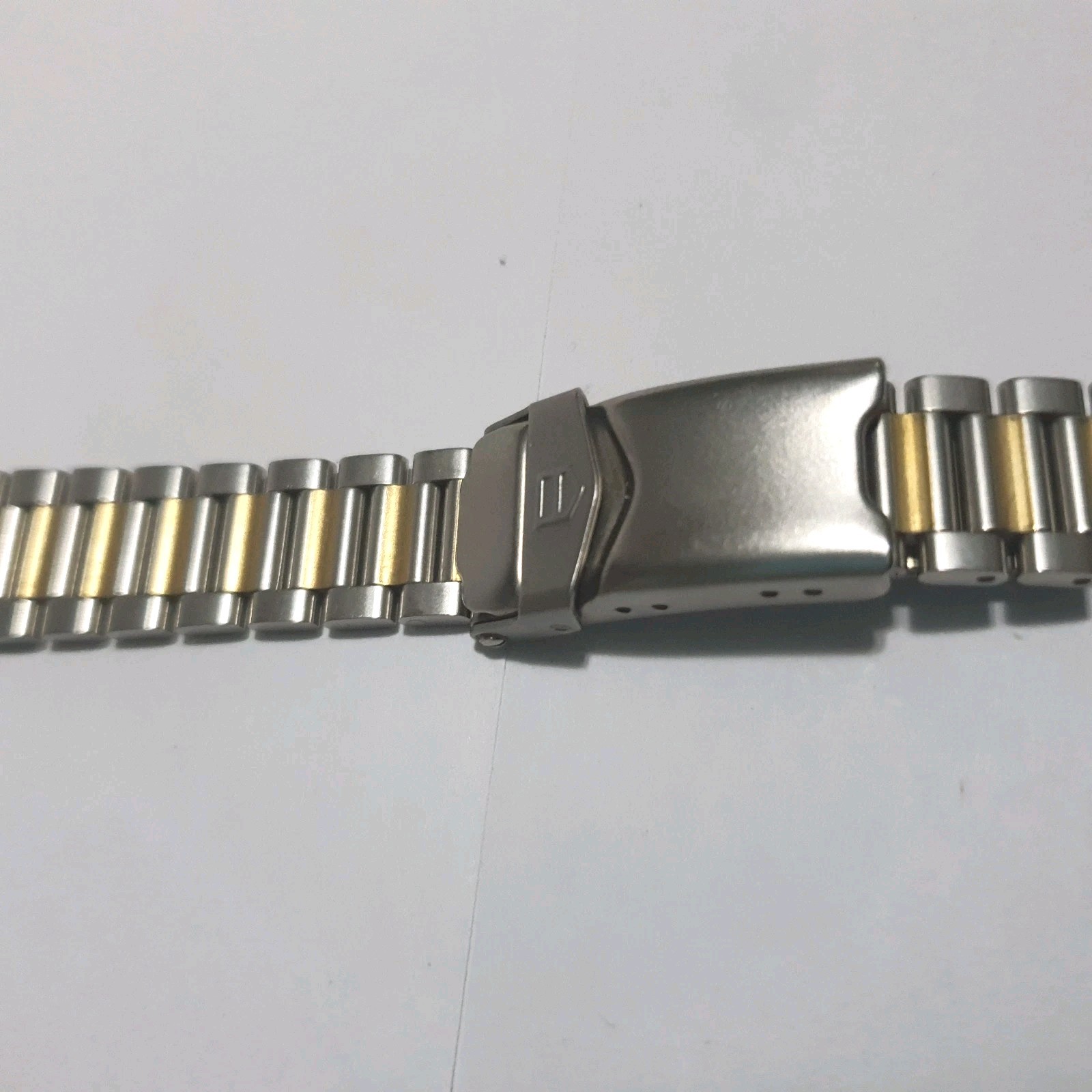Tag Heuer Original Bracelet Silver And Gold Model 519/A New With End Links