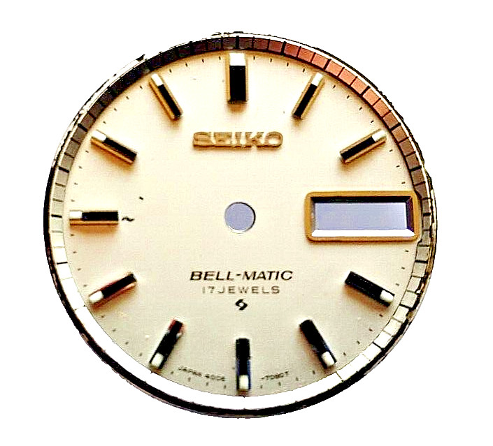 Seiko Bell Matic 17 Jewel Watch Dial 27.5mm 4006-7080