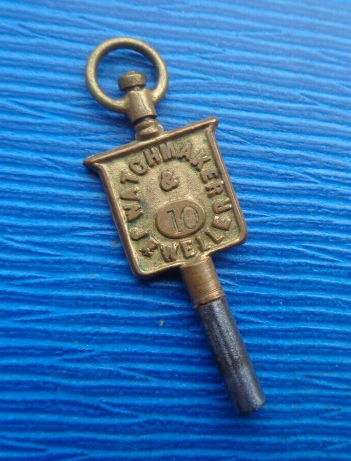 Advertising Pocket Watch Key – James Duran 78 Preston St Faversham Kent no. 10