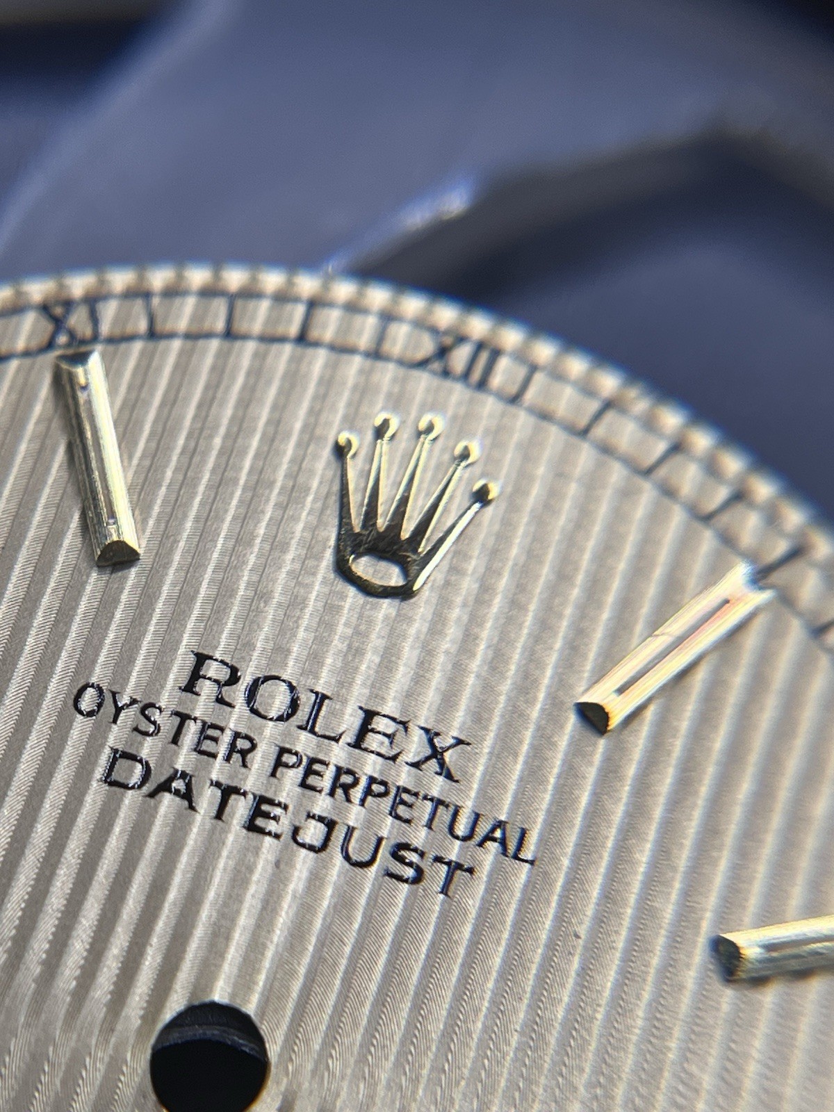 Genuine Rolex Datejust 16013 16233 Champange Tapestry Dial (006)