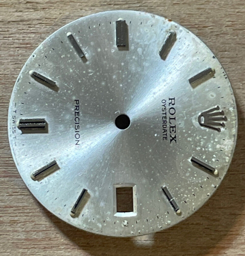 Vintage Rolex Oysterdate Precision Watch Dial for 6694