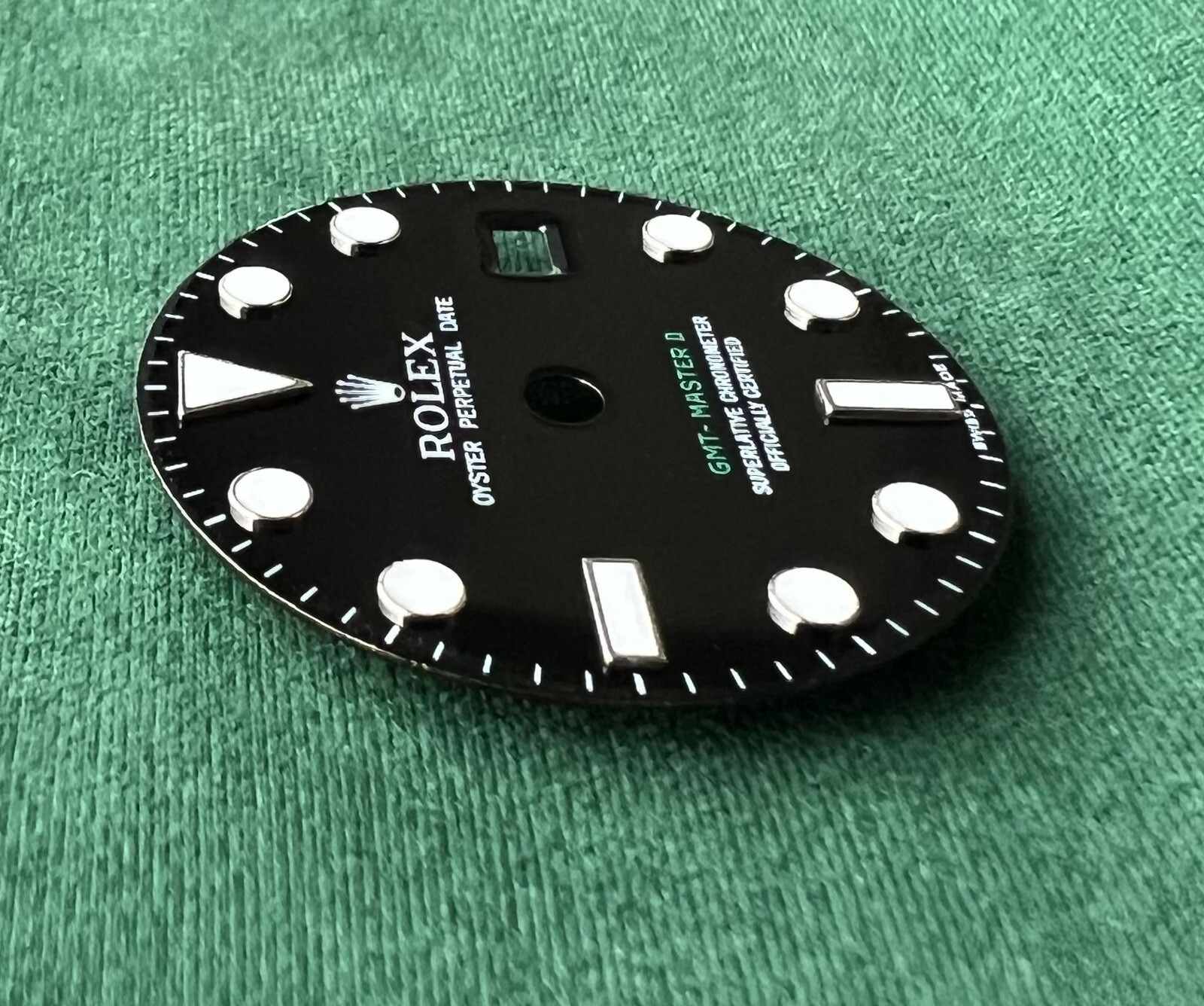 Authentic Rolex GMT Master II Luminova Black Dial (Ref. 116710LN) – OC#749