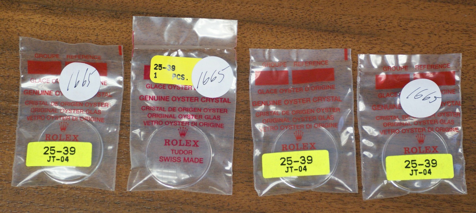 Rolex Original Sealed 1665 Sea-Dweller 25-39 Plexi-Glass Crystal Part OEM NOS