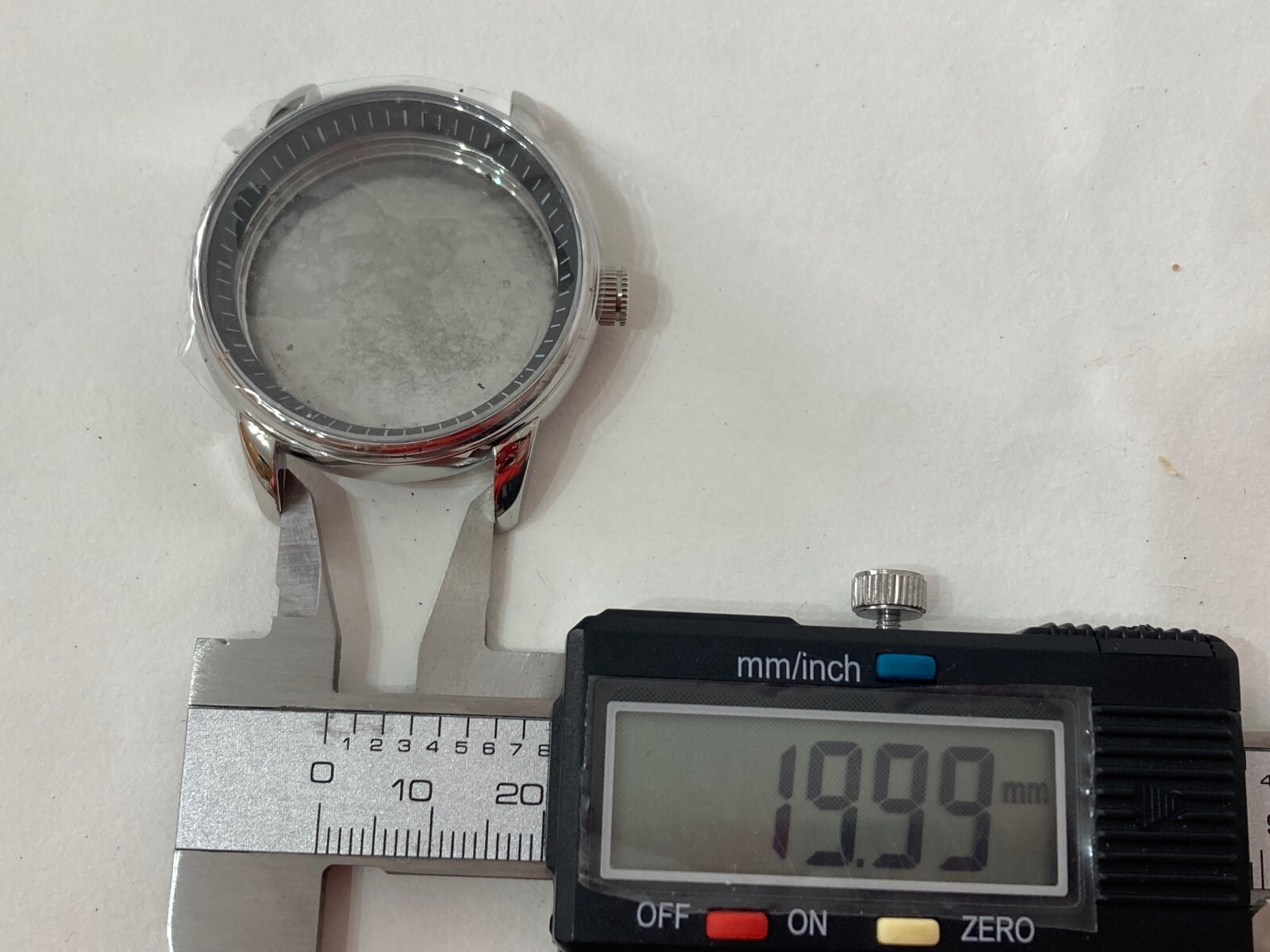 SPARE PARTS ACCESSORY STEEL CASE PHILIP WATCH CARIBE NEW.6