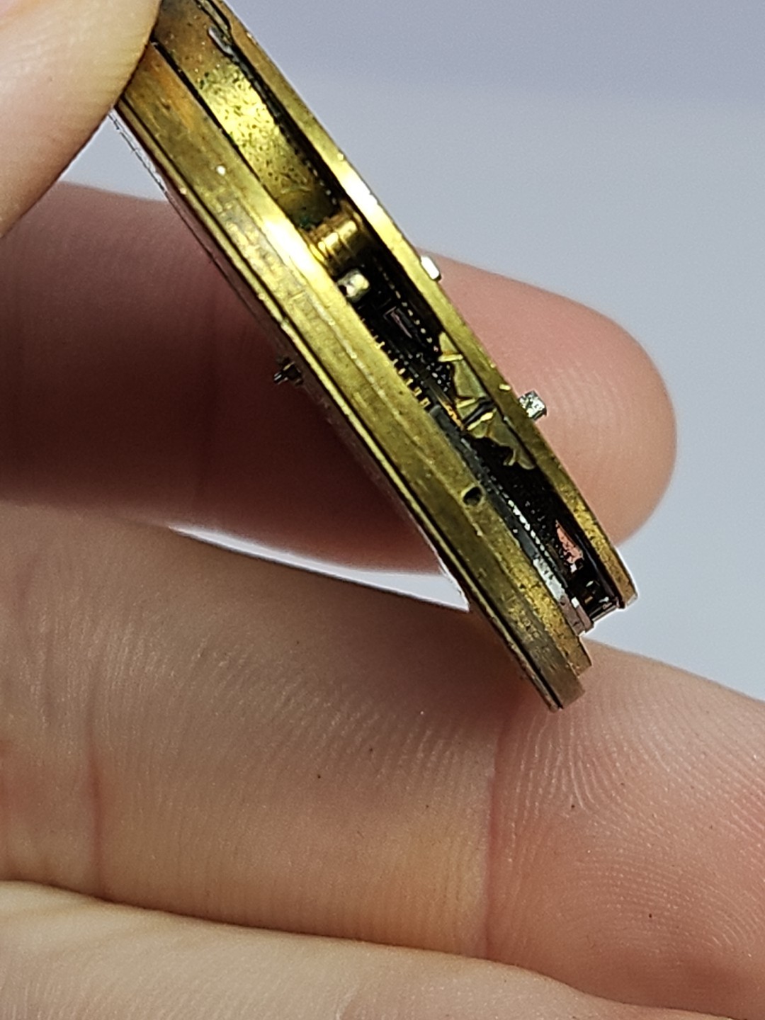 Antique James Hoddell London Pocket Watch Movement Parts Jas 42.29mm English