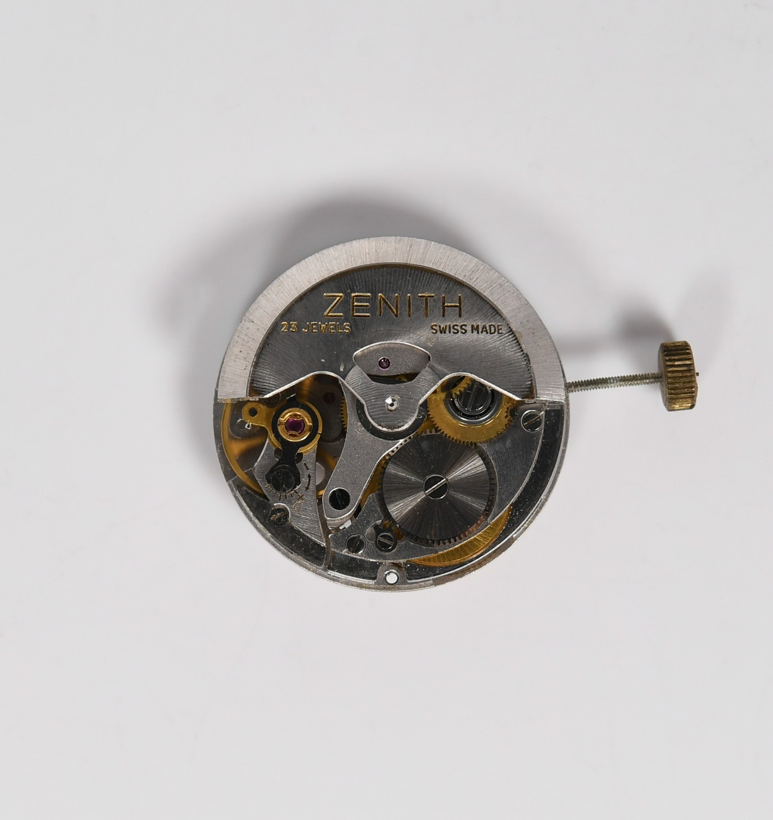 Zenith 2552 PC Working Incomplete Automatic Movement Missing Parts AS IS