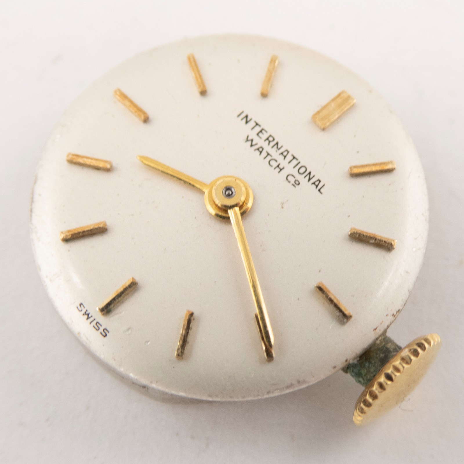 Vintage International Watch Co. IWC Cal. 431 17-Jewel Wristwatch Movement, Runs
